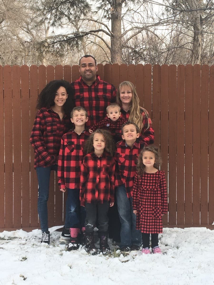 Jon Gaiter and his family